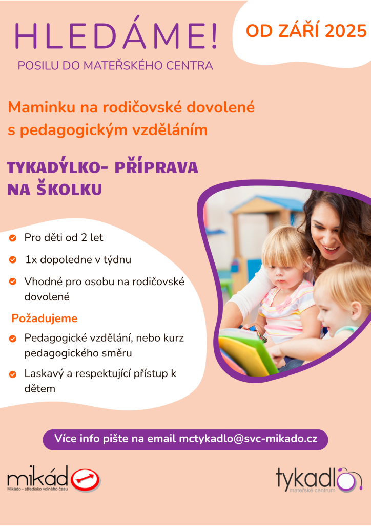 Hledáme posilu do MC Tykadlo!