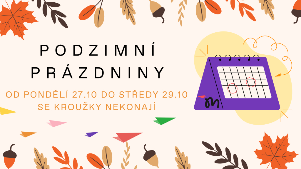 Podzimní prázdniny