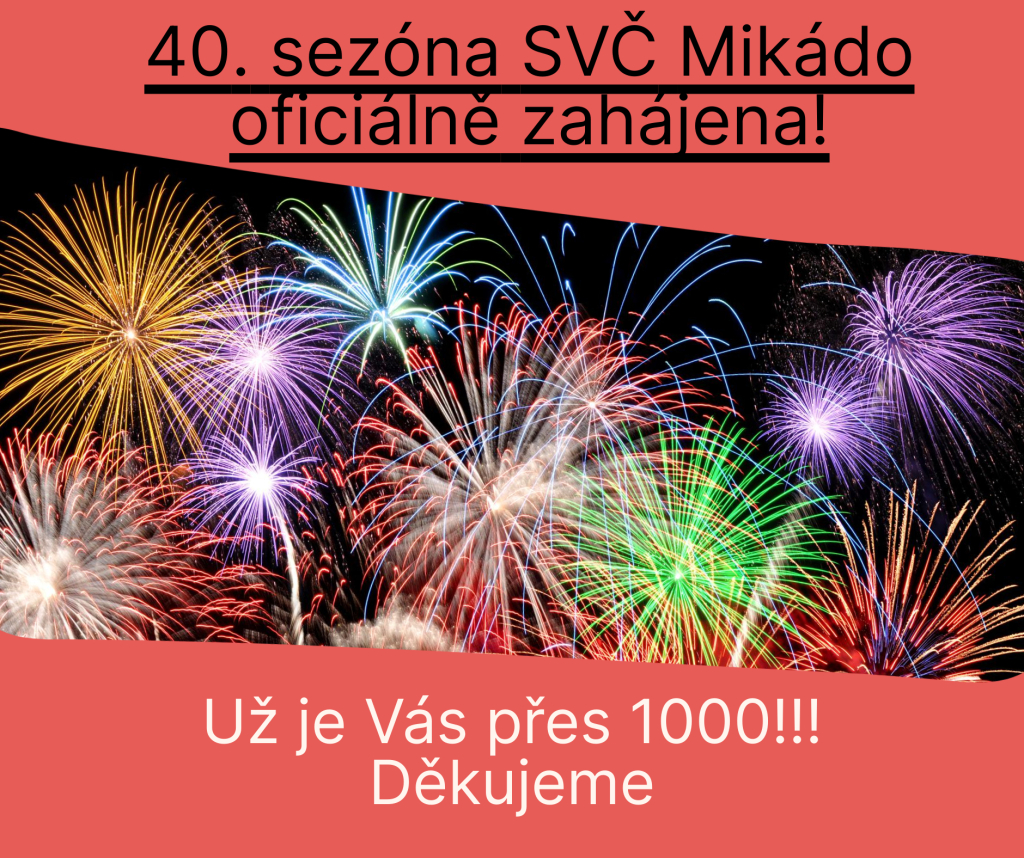 40. sezóna SVČ Mikádo oficiálně zahájena!