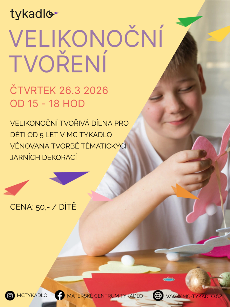 Velikonoční tvoření v MC Tykadlo