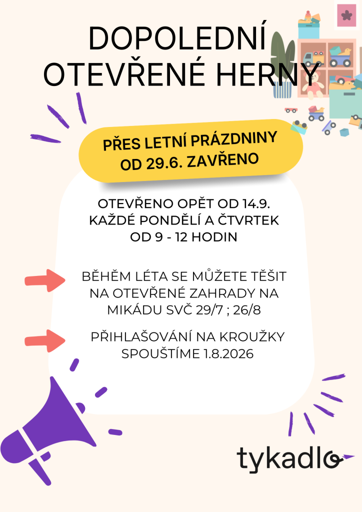 Léto v MC Tykadlo.