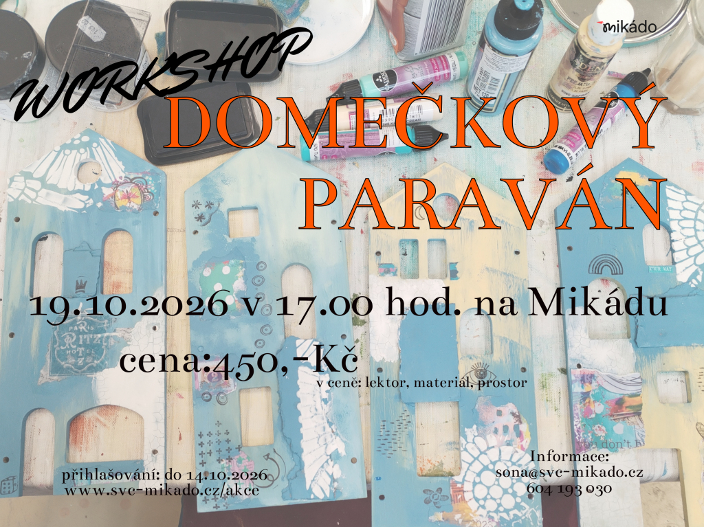 Workshop Domečkový paraván