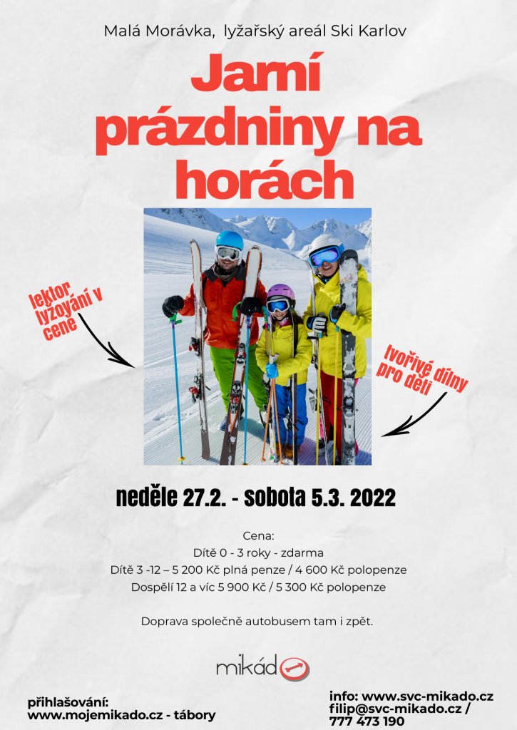 Jarní hory s Mikádem