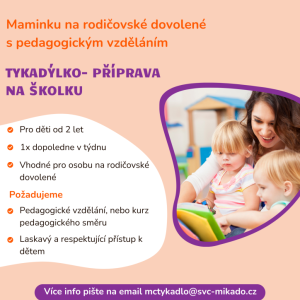 Hledáme posilu do MC Tykadlo!
