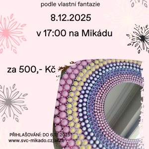 Workshop tečkované zrcadlo