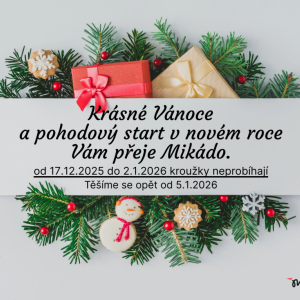 Vánoční prázdniny 2025