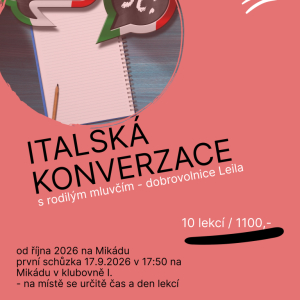 ITALSKÁ KONVERZACE