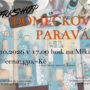 Workshop Domečkový paraván