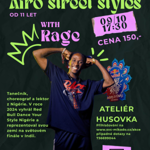 Taneční workshop - Afro street style
